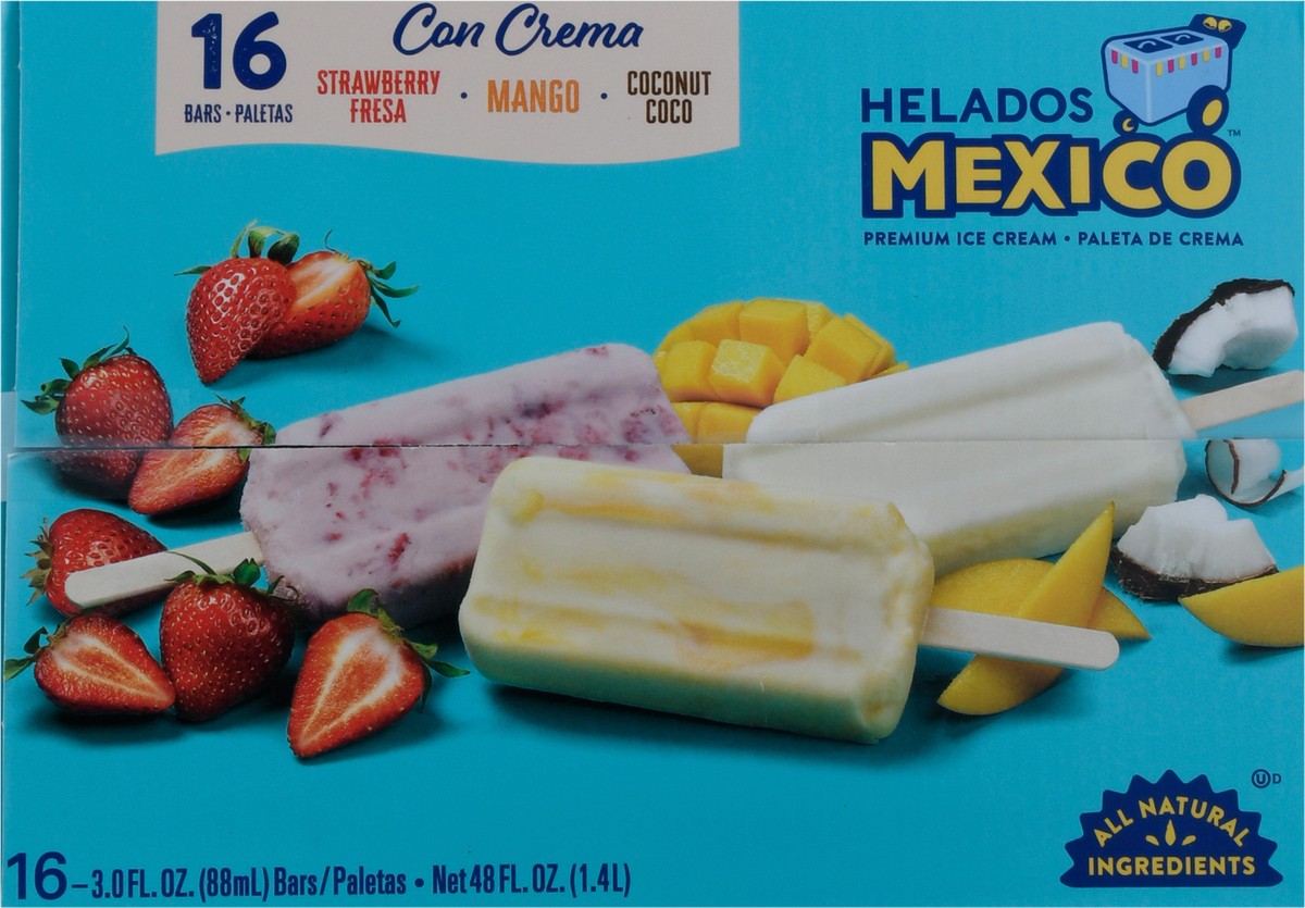 slide 5 of 10, Helados Mexico Premium Ice Cream Bars Value Pack, 16 ct