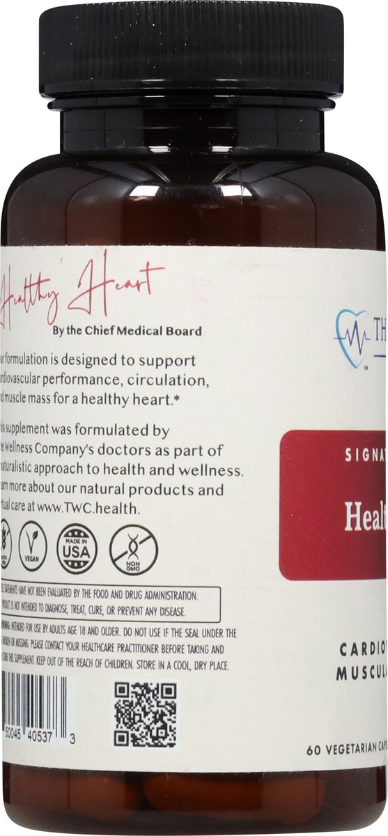 slide 13 of 15, The Wellness Company Vegetarian Healthy Heart 60 Capsules, 60 ct