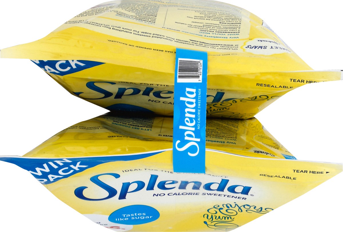 slide 2 of 13, Splenda Twin Pack Granulated No Calorie Sweetener 2.0 ea, 