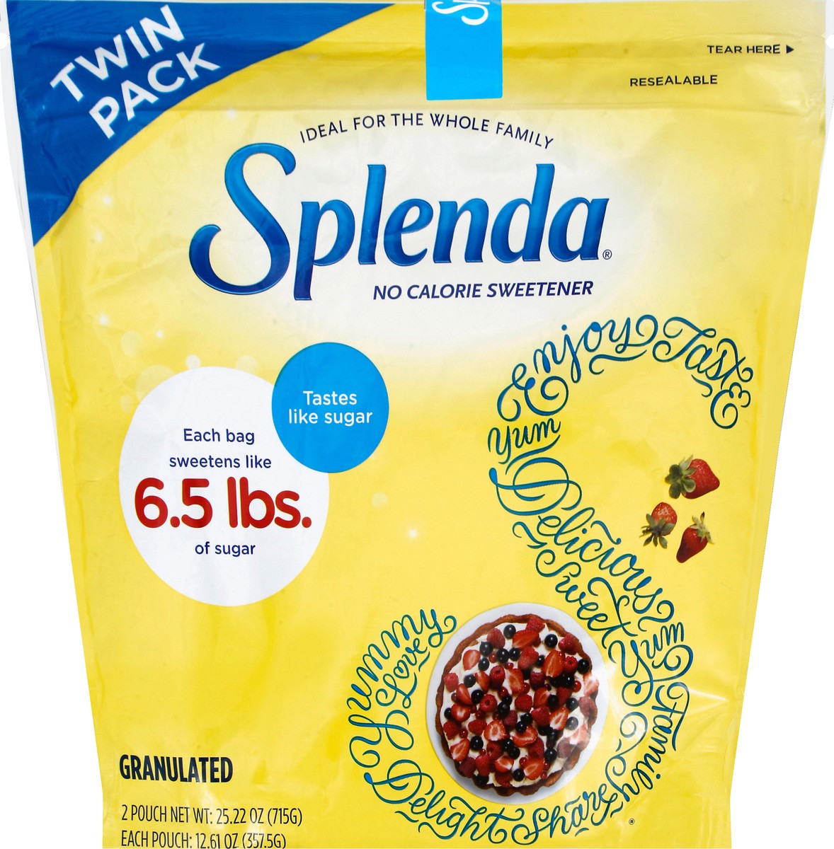 slide 3 of 13, Splenda Twin Pack Granulated No Calorie Sweetener 2.0 ea, 