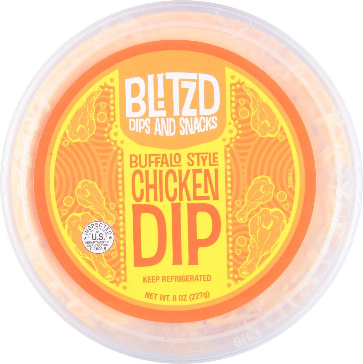 slide 4 of 13, Blitzd Buffalo Style Chicken Dip 8 oz, 8 oz