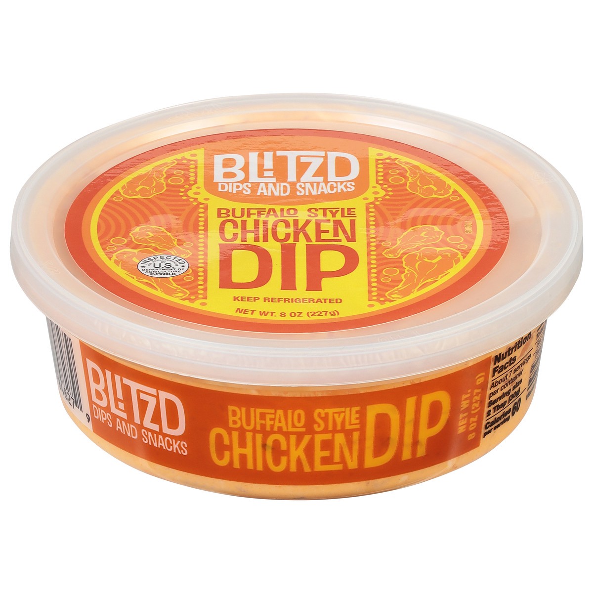 slide 1 of 13, Blitzd Buffalo Style Chicken Dip 8 oz, 8 oz