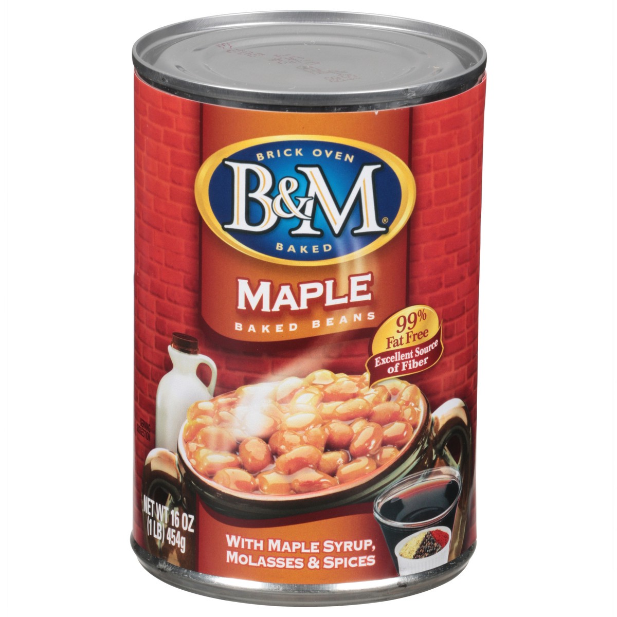 slide 1 of 7, B&M Maple Baked Beans 16 oz, 16 oz