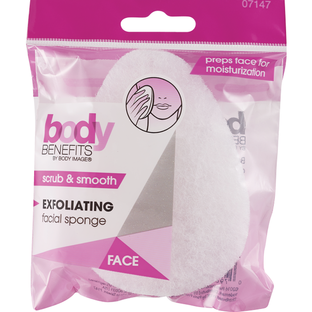 slide 1 of 1, Body Benefits Exfoliating Facial Sponge, 1 ct