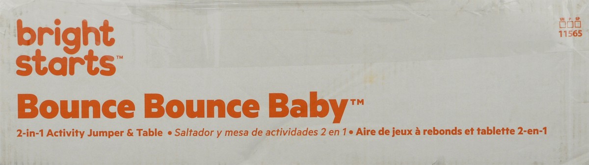 slide 7 of 10, Bright Starts Bounce Bounce Baby 2-in-1 Activity Jumper & Table 1 ea Box, 1 ct