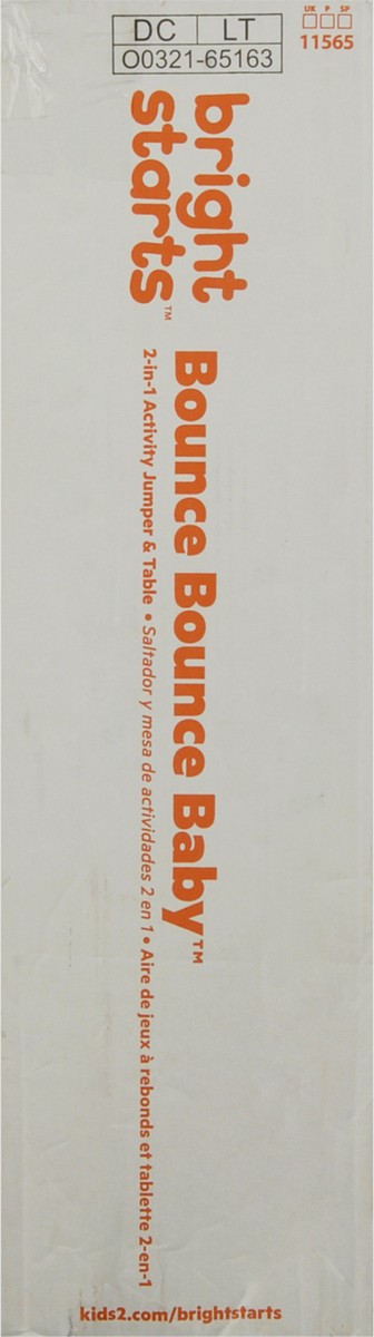 slide 10 of 10, Bright Starts Bounce Bounce Baby 2-in-1 Activity Jumper & Table 1 ea Box, 1 ct