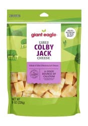 Giant Eagle Colby Jack Cheese Cubes