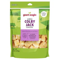Giant Eagle Colby Jack Cheese Cubes