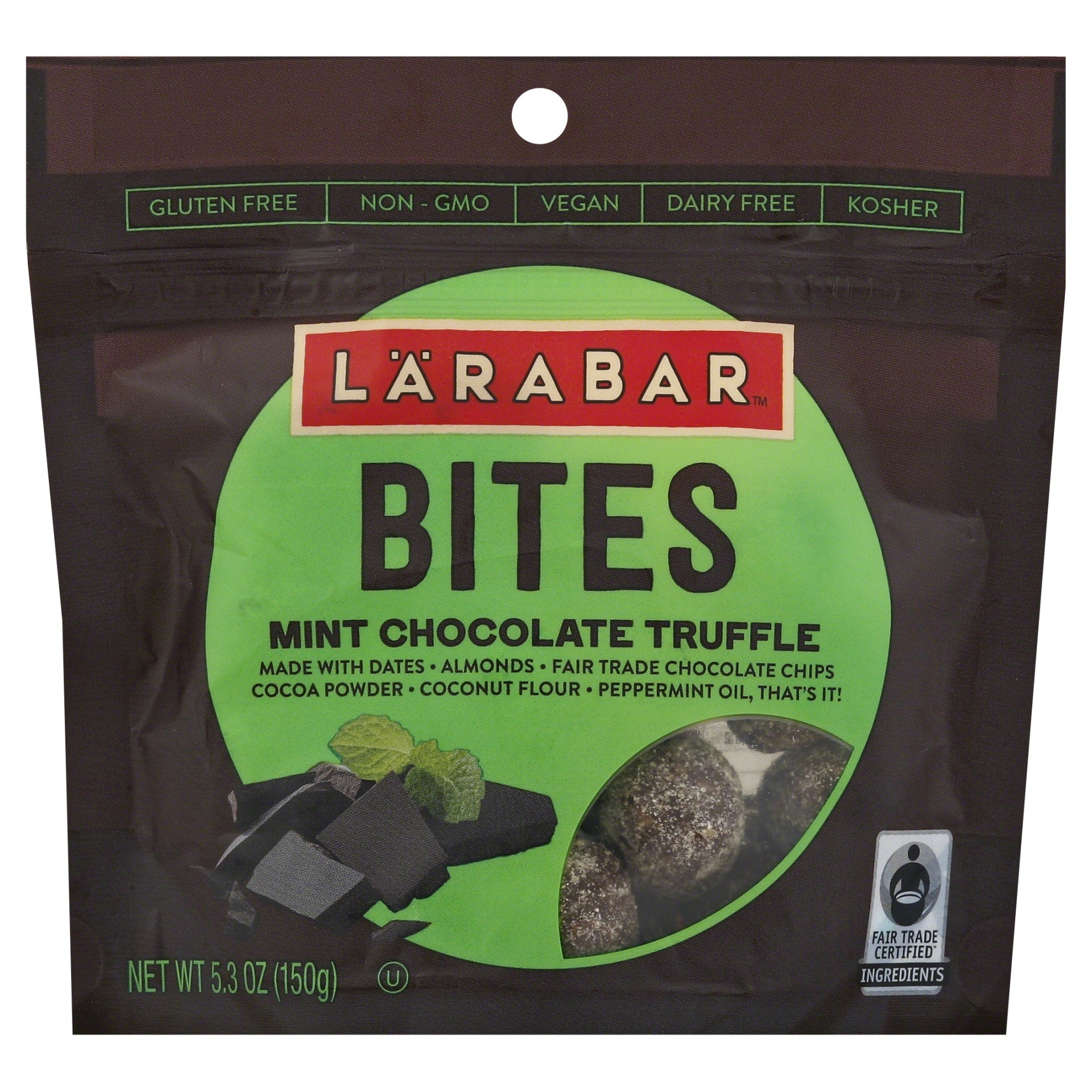 slide 1 of 1, LÄRABAR Mint Chocolate Truffle Bites, 5.3 oz