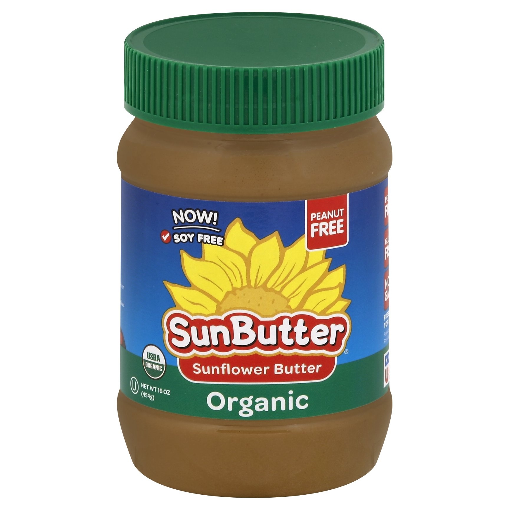 slide 1 of 3, SunButter Organic Sunflower Butter, 16 oz