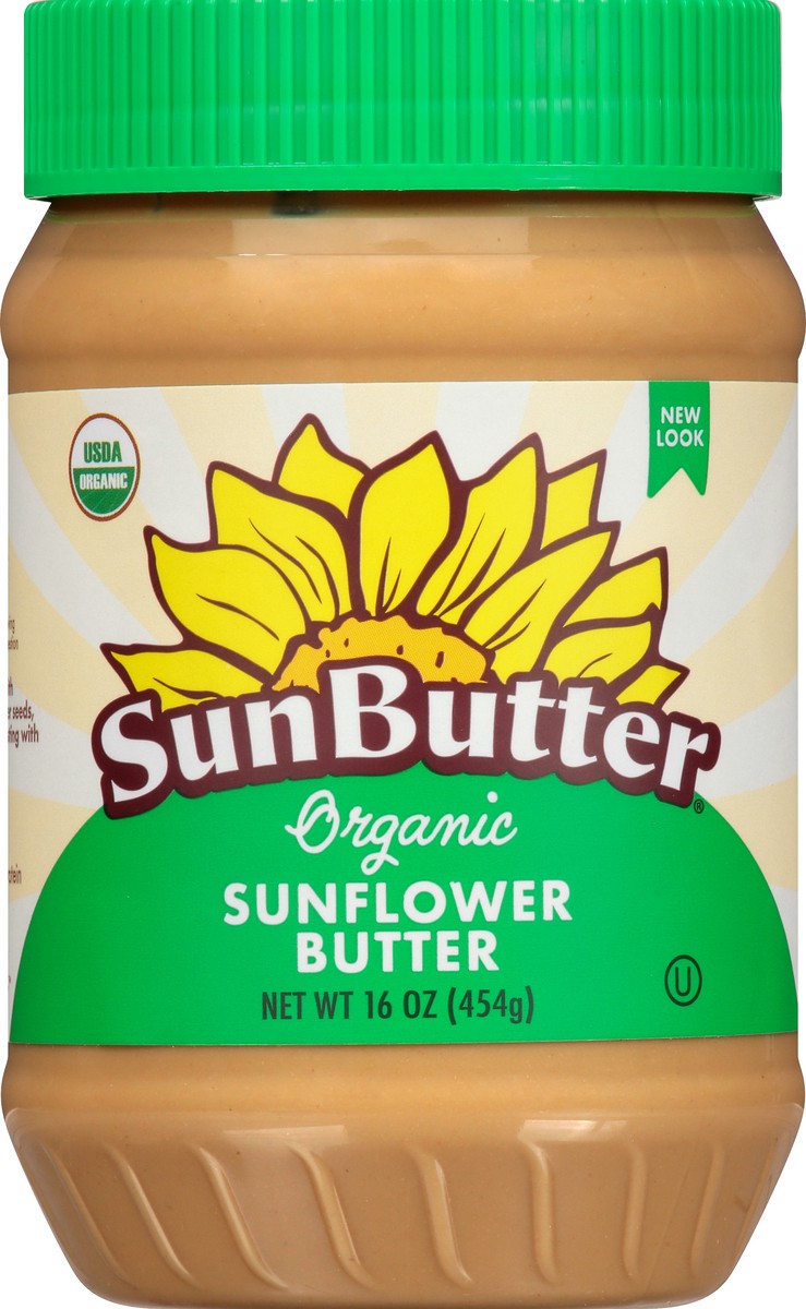 slide 1 of 13, Sunbutter Natural Organic Sunflower Butter, 16 oz