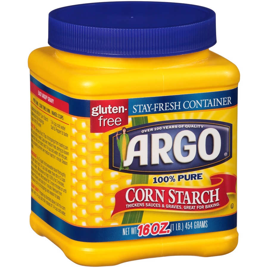 slide 2 of 8, Argo 100% Pure Corn Starch, 16 oz