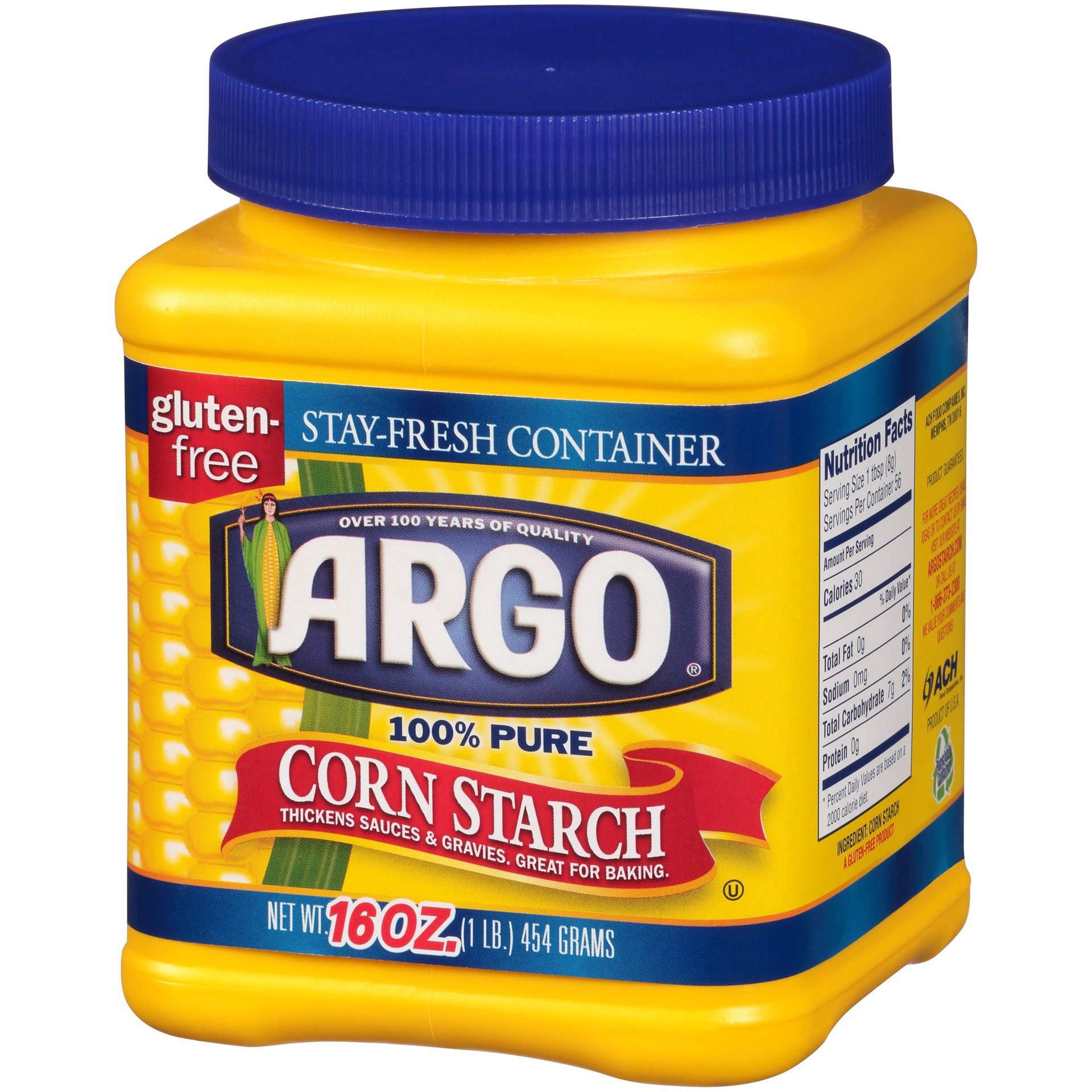 slide 5 of 7, Argo Corn Starch 16 oz, 16 oz