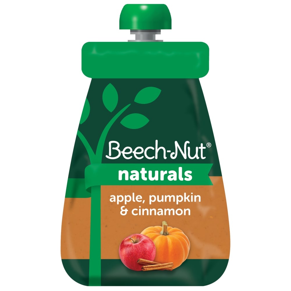 slide 1 of 1, Beech-Nut Naturals Stage 2 (from About 6 Months) Apple, Pumpkin & Cinnamon 3.5 oz, 3.5 oz