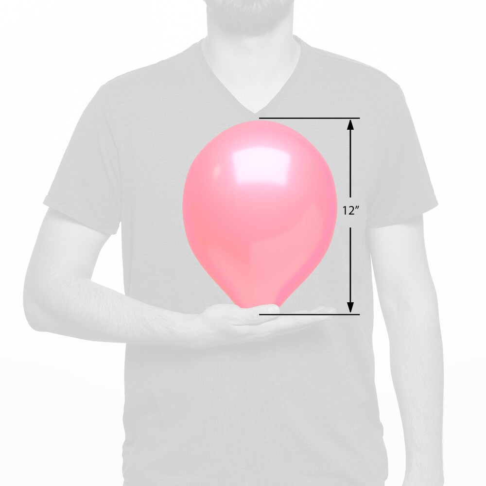 slide 2 of 3, American Greetings All Occasion Balloons - Pink, 15 ct