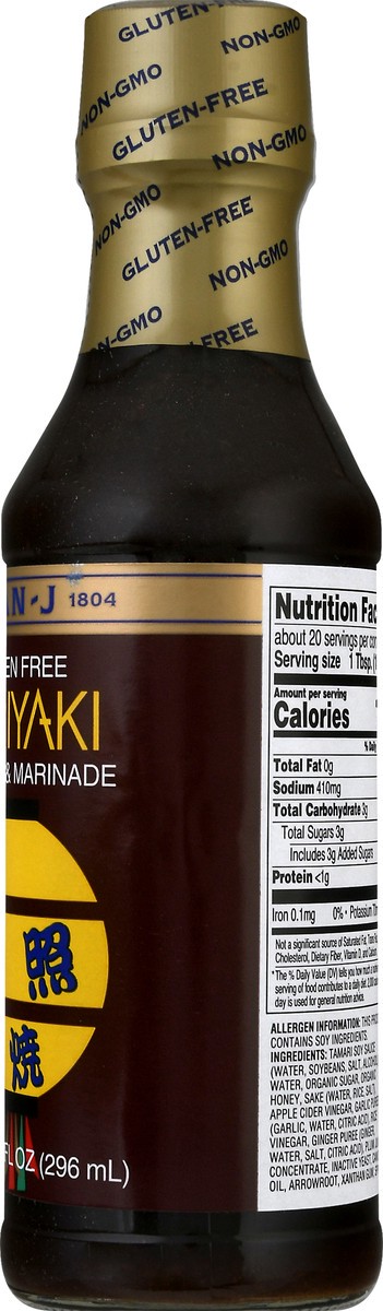 slide 3 of 9, San-J Gluten Free Teriyaki Stir-Fry & Marinade 10 oz, 10 oz