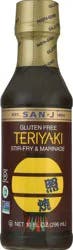San-J Gluten Free Teriyaki Stir-Fry & Marinade 10 oz