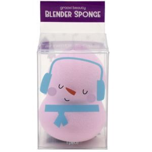 slide 1 of 1, GROOVI BEAUTY Blender Sponge - Purple, 1 ct