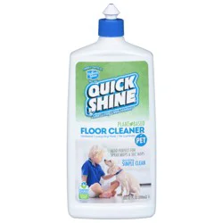 Quick Shine Plant Based Pet Floor Cleaner 27 fl oz