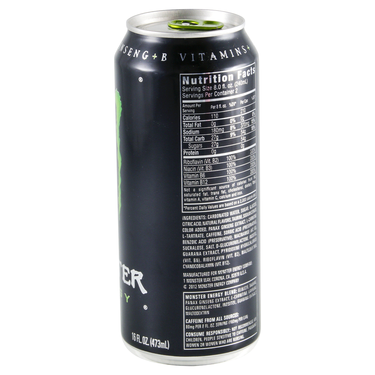 Monster Energy Green, Green 16 fl oz Shipt