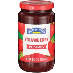 Hill Country Fare Strawberry Preserves