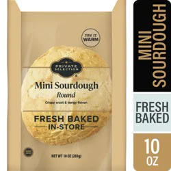 Private Selection Round Mini Sourdough, 1 ct