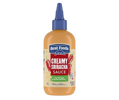 slide 1 of 1, Best Foods Creamy Srirach, 9 oz