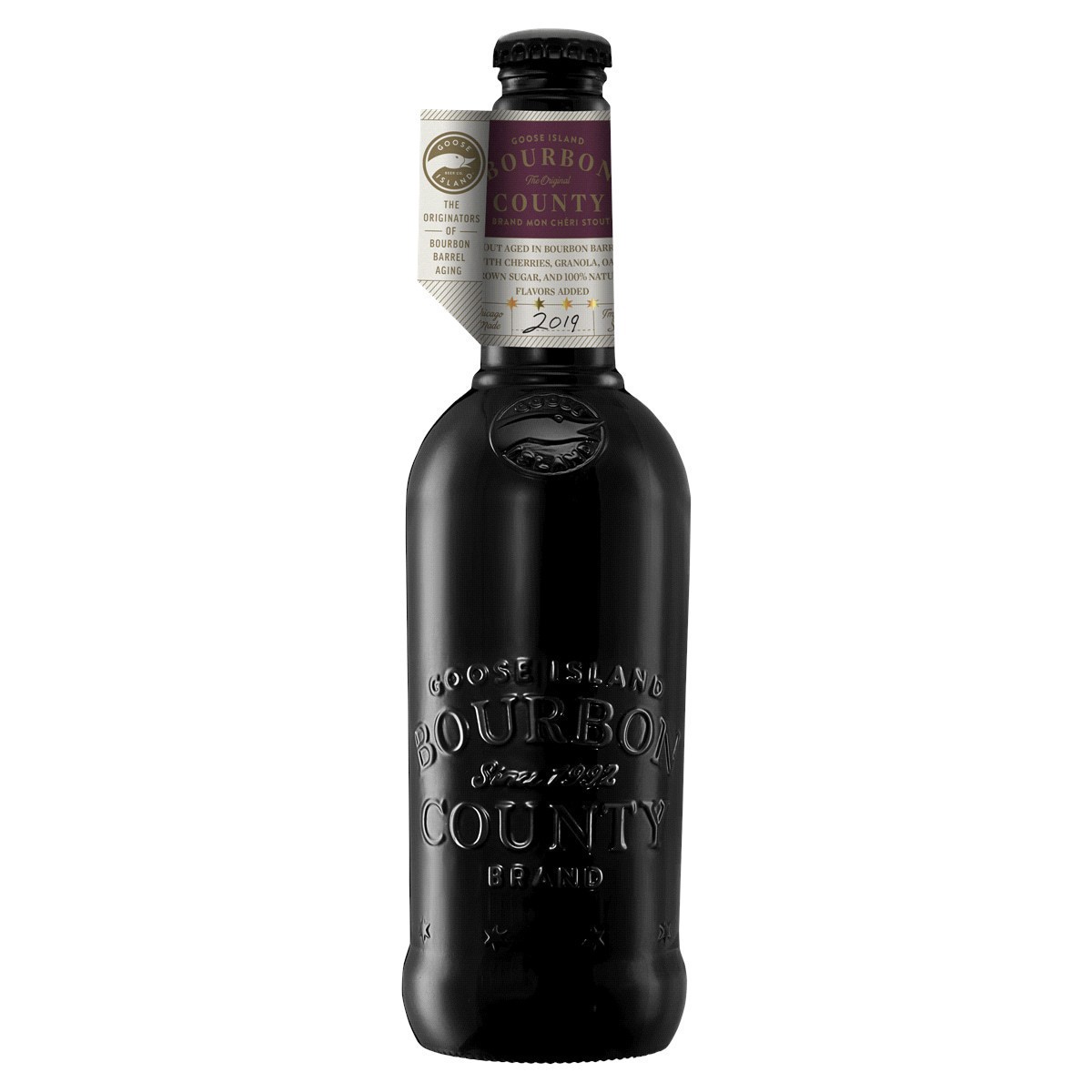 slide 1 of 1, Goose Island Beer Co. Goose Islands Bourbon County, 16.9 oz