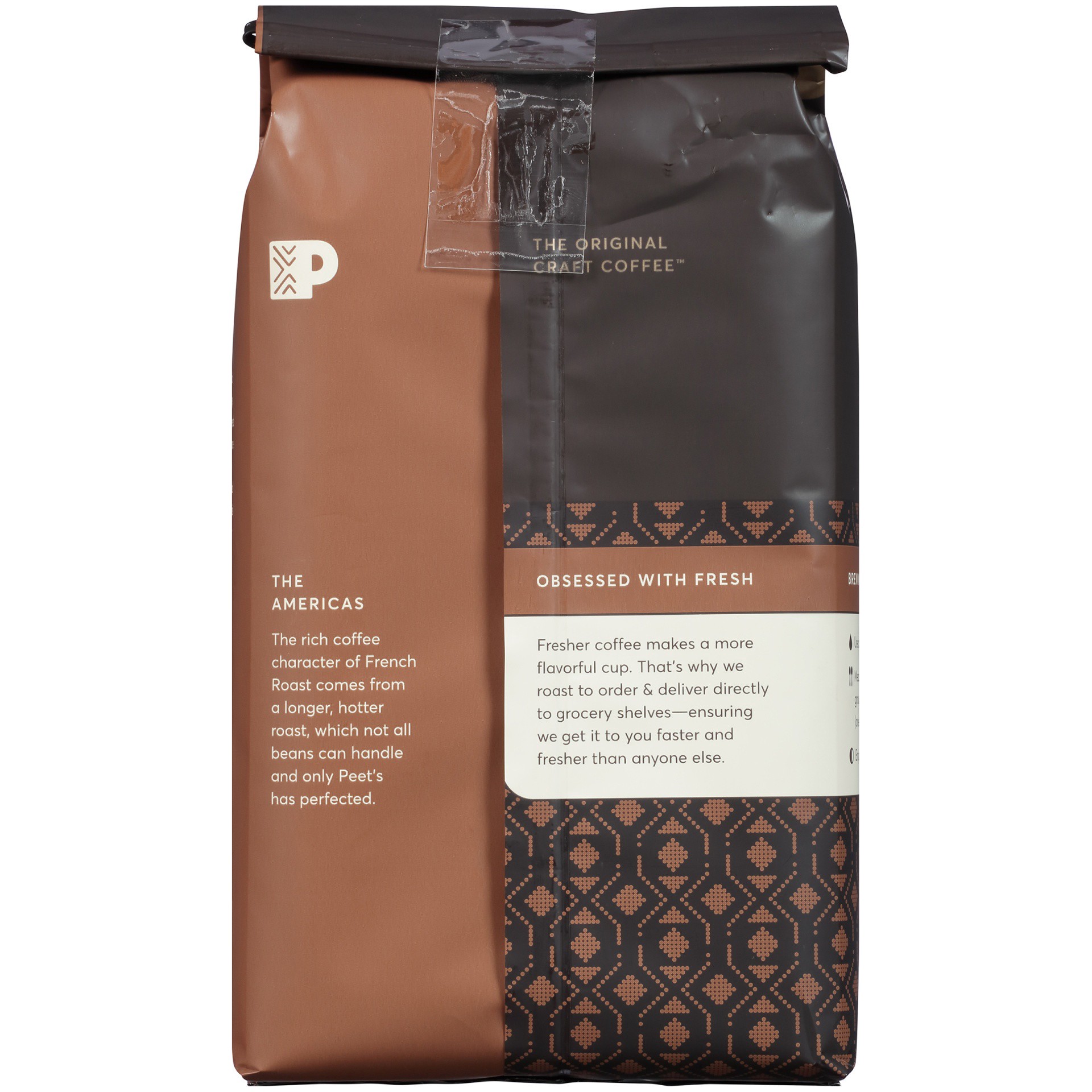 slide 2 of 5, Peet's Coffee Dark French Roast Ground Coffee - 20 oz, 20 oz