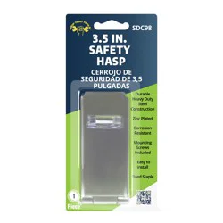 Grip Tight Tools Zinc Plated Safety Hasp