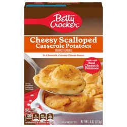Betty Crocker Cheesy Scalloped Casserole Potatoes, Made With Real Cheese, 4 oz Box