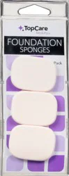 TopCare Beauty Foundation Sponges 3 ea