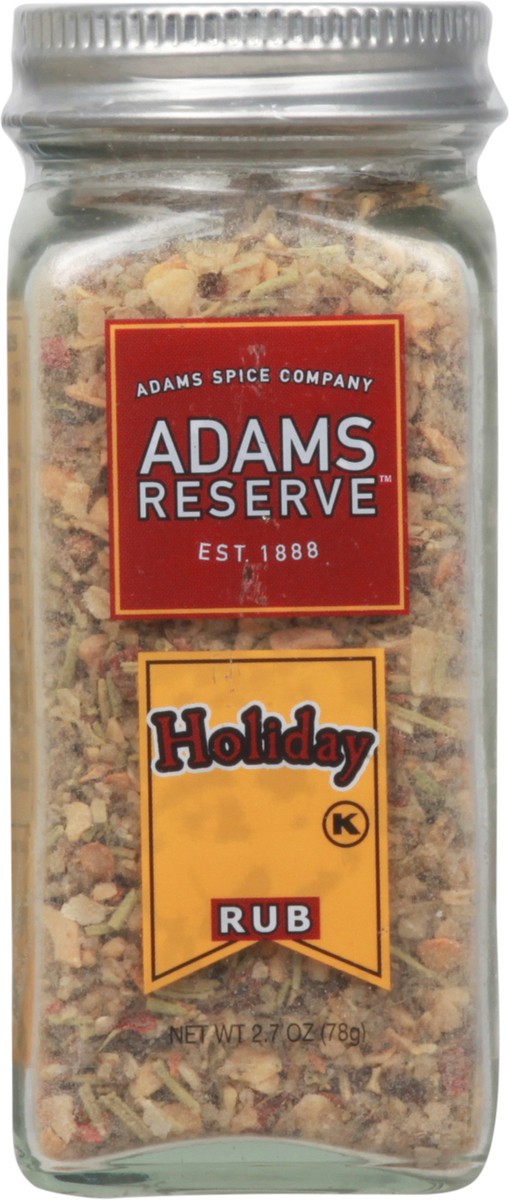 slide 6 of 14, Adams Reserve Holiday Rub 2.7 oz, 2.7 oz