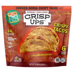 Don Lee Farms CrispUps Chicken Birria-Style Tacos 6 ct
