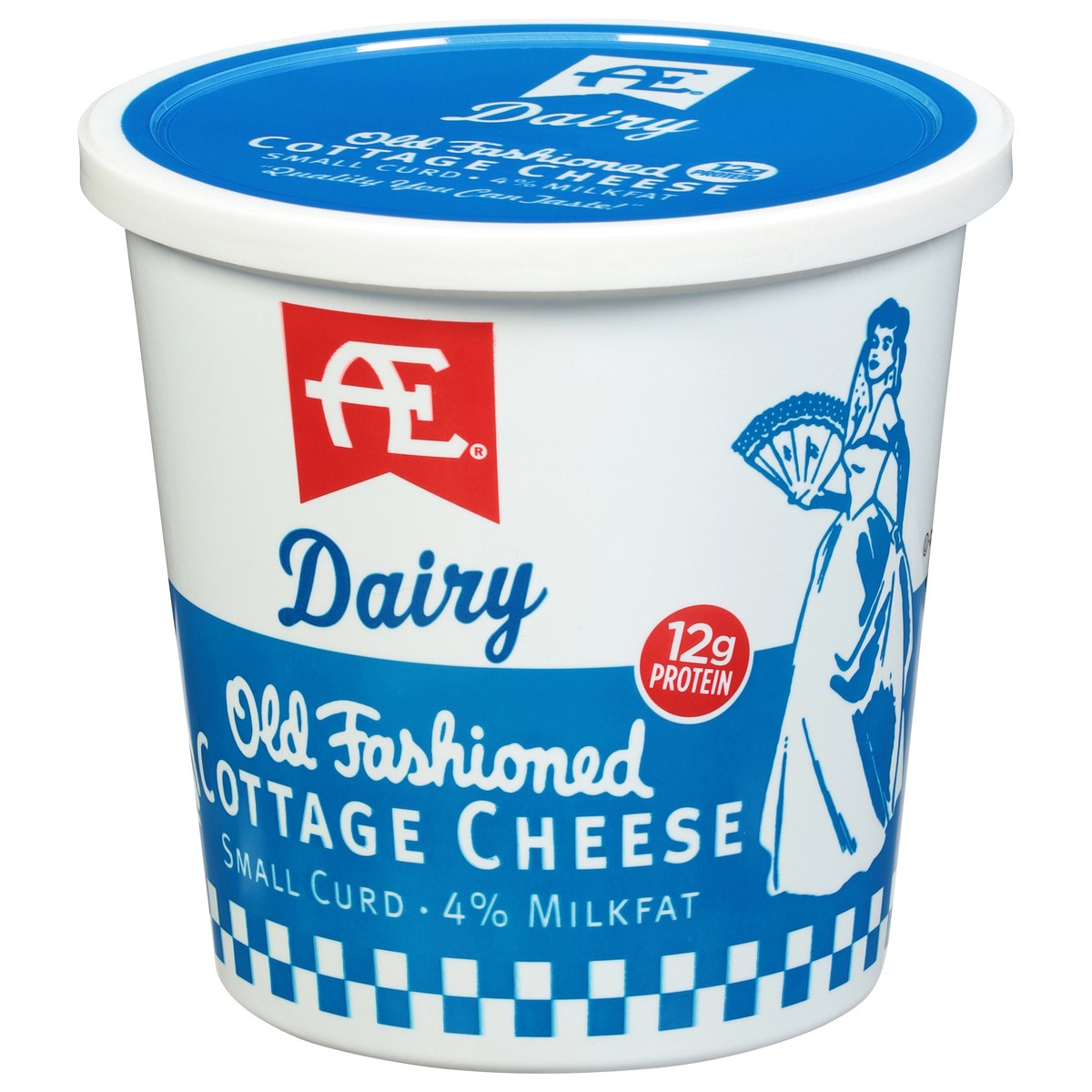 slide 9 of 9, AE Dairy Small Curd 4% Milkfat Old Fashioned Cottage Cheese 24 oz, 24 oz