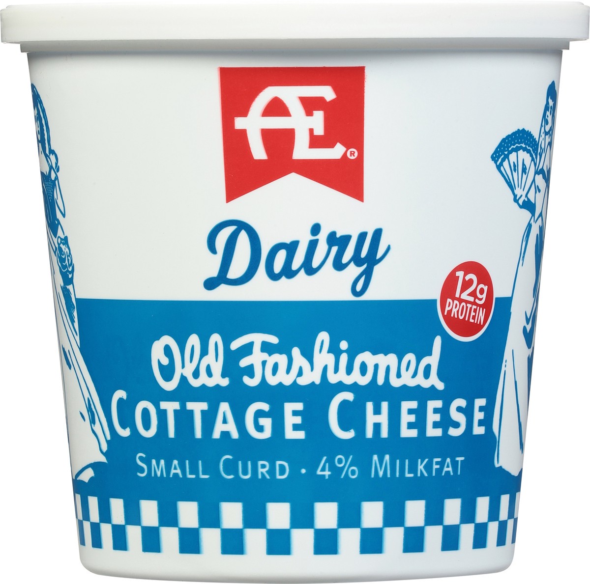 slide 7 of 9, AE Dairy Small Curd 4% Milkfat Old Fashioned Cottage Cheese 24 oz, 24 oz