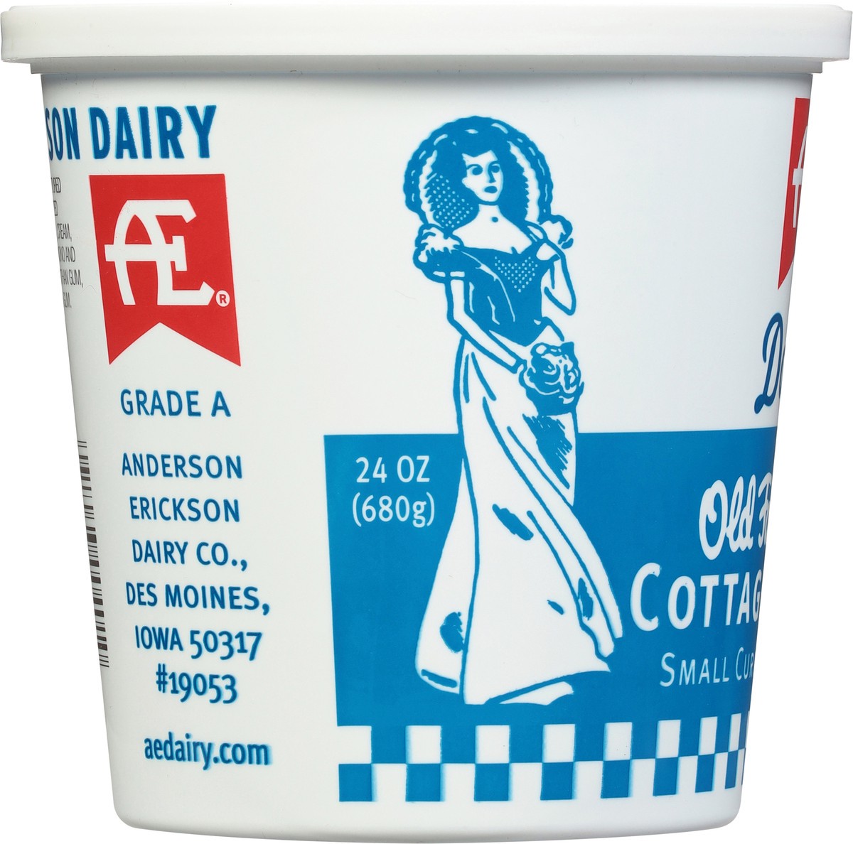 slide 6 of 9, AE Dairy Small Curd 4% Milkfat Old Fashioned Cottage Cheese 24 oz, 24 oz