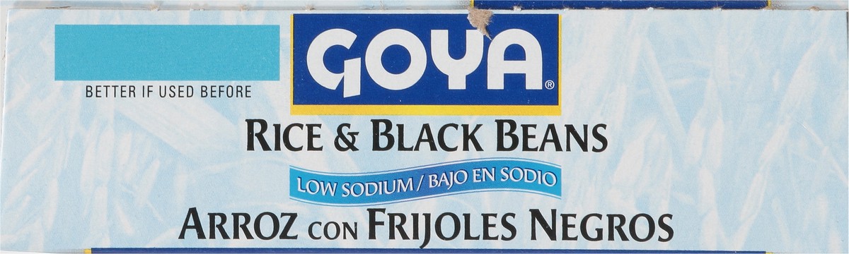 slide 11 of 14, Goya Rice & Black Beans, Low Sodium, 7 oz