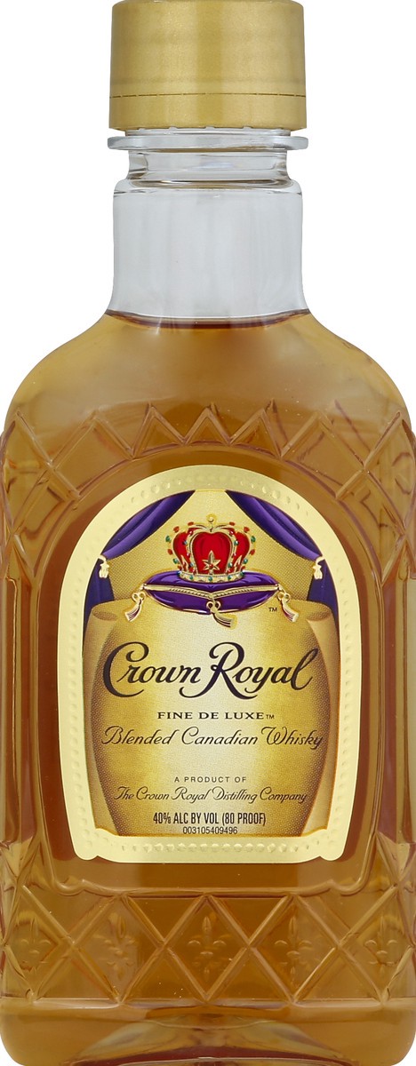 slide 2 of 3, Crown Royal Fine De Luxe Blended Canadian Whisky, 200 mL, 200 ml