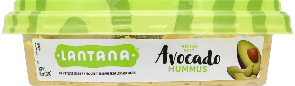 slide 5 of 12, Lantana Medium Heat Avocado Hummus 10 oz, 10 oz
