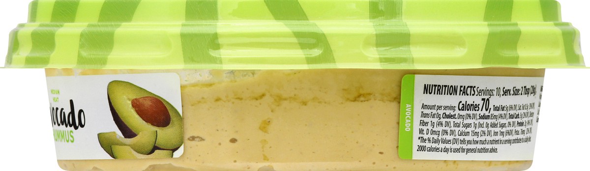 slide 6 of 12, Lantana Medium Heat Avocado Hummus 10 oz, 10 oz