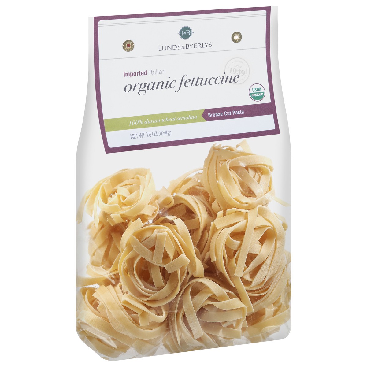 slide 2 of 4, Lunds & Byerlys Organic Fettuccine 16 oz, 16 oz