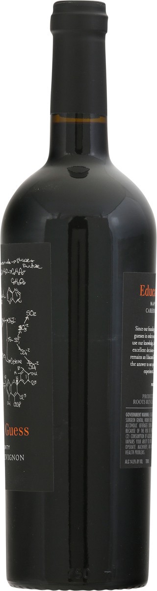 slide 9 of 9, Educated Guess 2021 Napa County Cabernet Sauvignon 750 ml, 750 ml