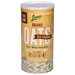 Lowes Foods Organic Old Fashioned 100% Whole Grain Oats