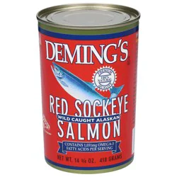 Deming's Wild Caught Alaskan Red Sockeye Salmon 14.75 oz