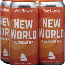 Mayflower Brewing Company New World India Pale Ale, Single