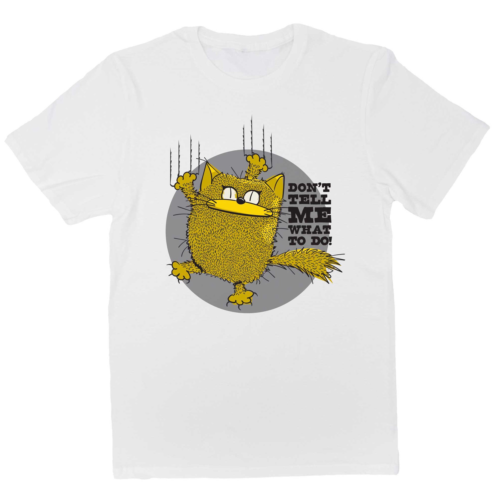 slide 1 of 1, Zanden Don't Tell Me Adult Unisex T-Shirt, Medium, 1 ct