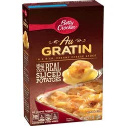Betty Crocker Au Gratin Casserole Potatoes, Made with Real Cheese, 4 oz Box