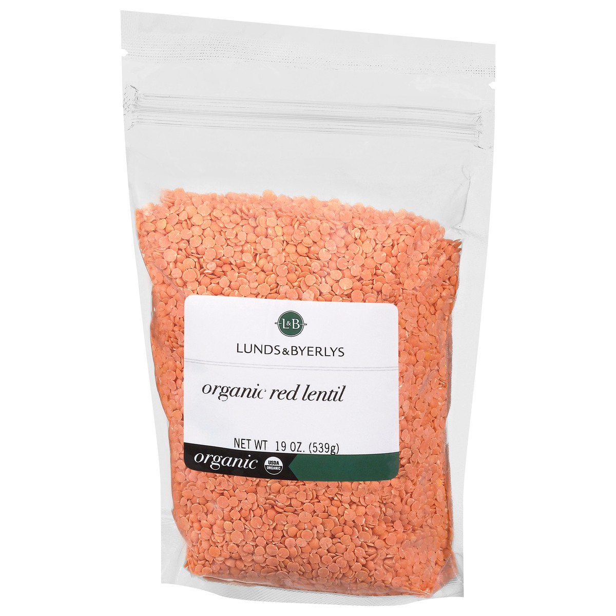 slide 7 of 11, L&B Lunds & Byerlys Organic Red Lentil 19 oz, 19 oz