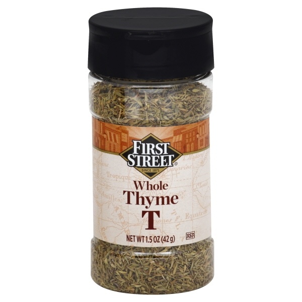 slide 1 of 1, First Street Whole Thyme, 1.5 oz